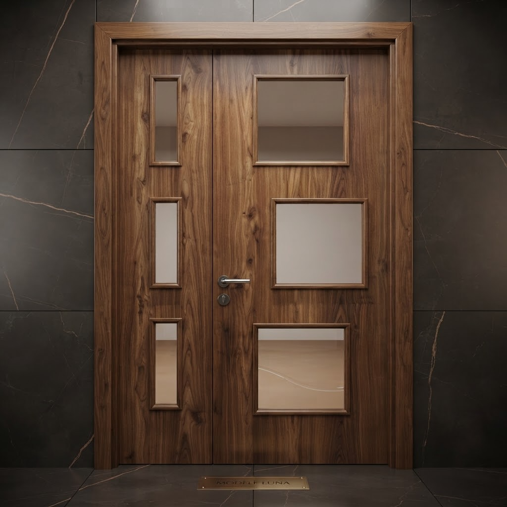 Porte blindée Contraste